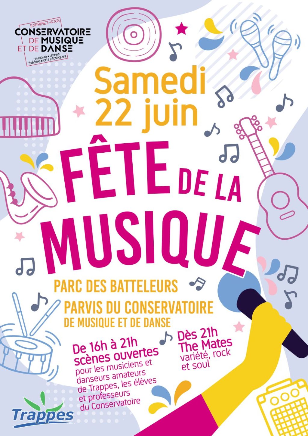Fête de la musique de TRAPPES&nbsp;!